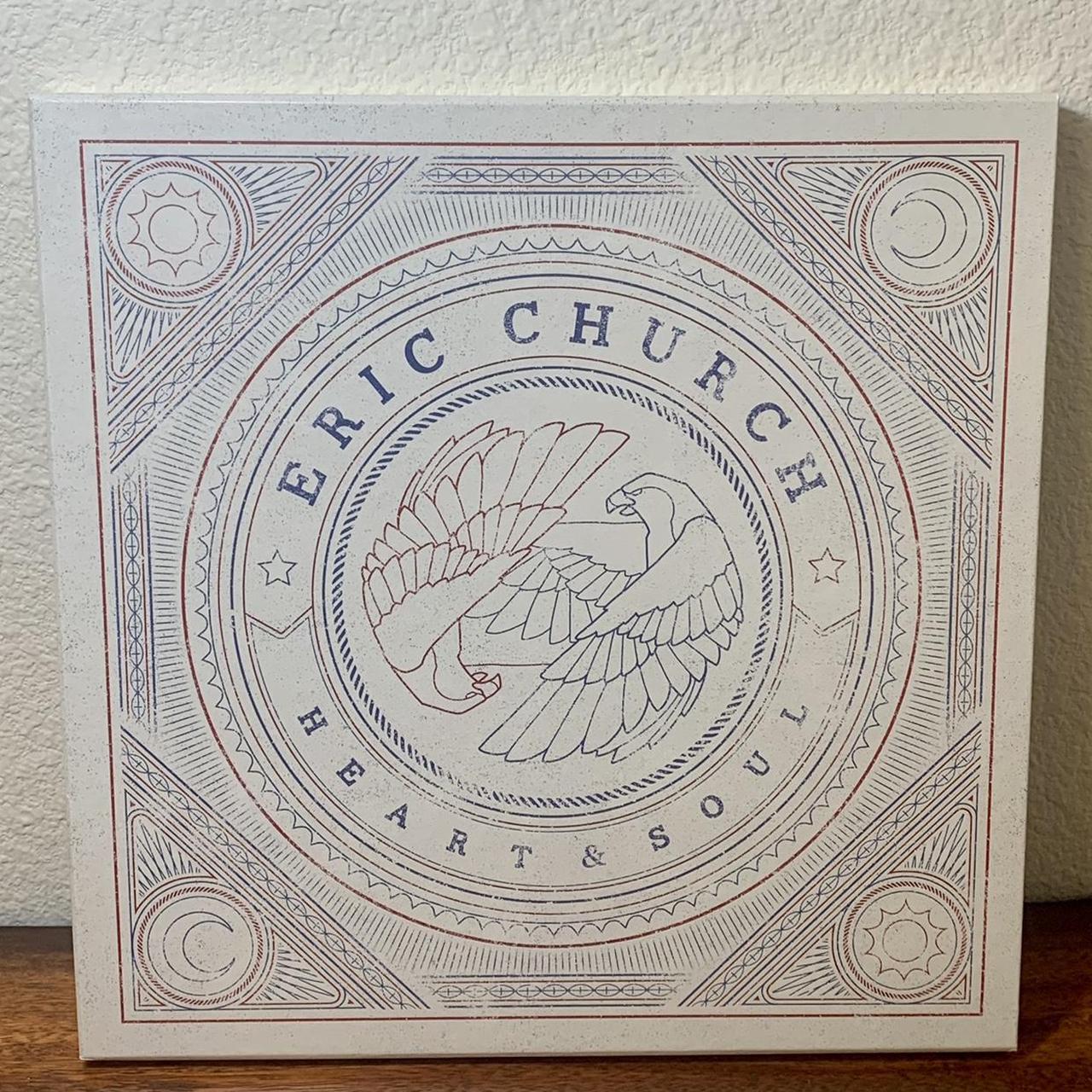 Eric Church - 2024 Heart in exclusive White Vinyl