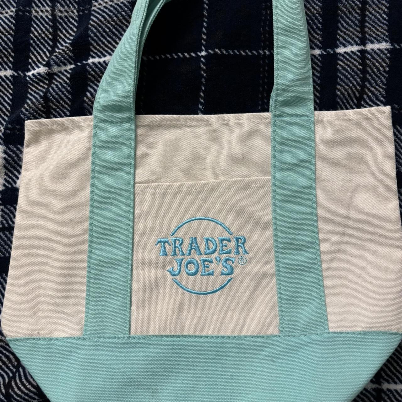 Trader Joe's Women's Bag - Multi/Blue – trader jo… - image 1