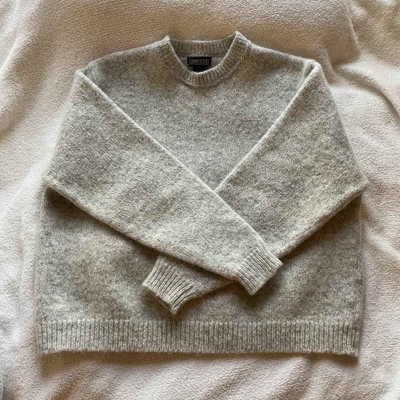 Lands end men's sweater. Like new! Says XL, but... - Depop