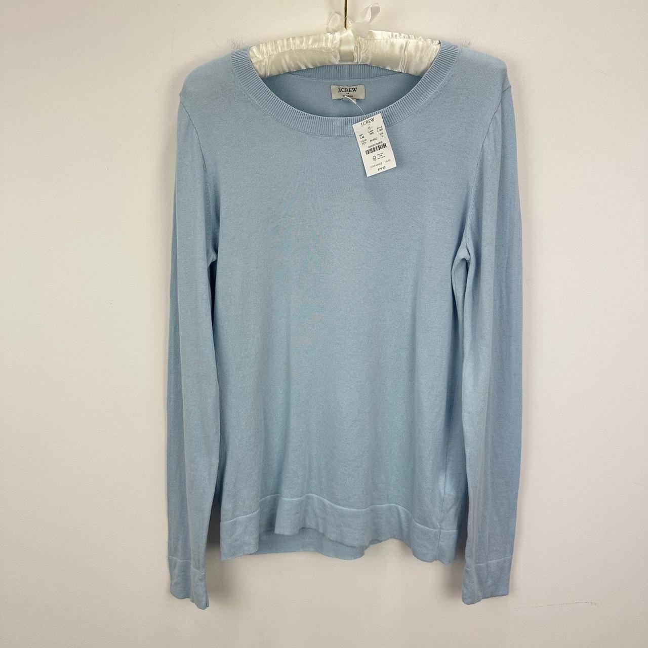 J crew cotton teddie sweater best sale