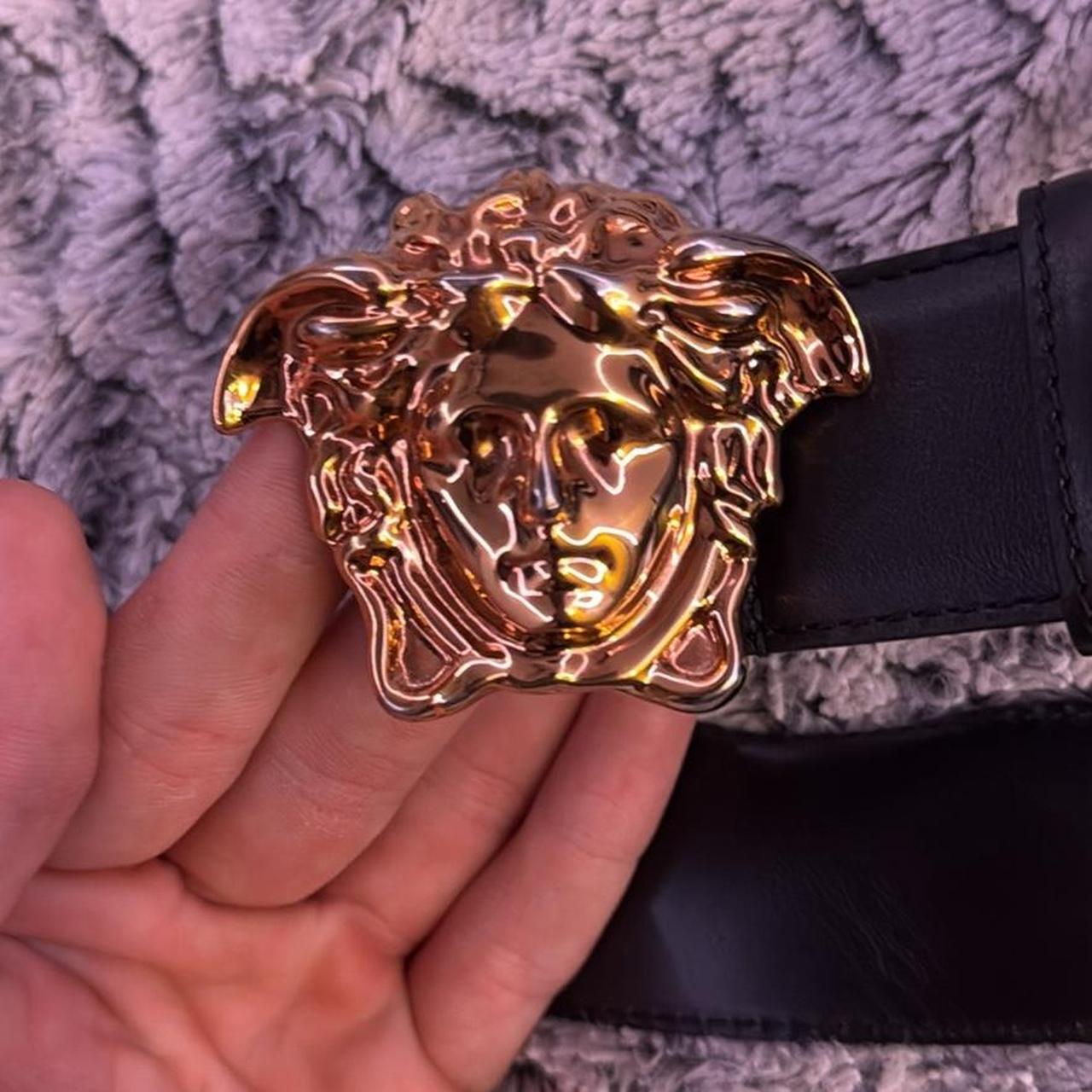 Versace Men's Belt - Black/Multi – Authentic Vers… - image 1