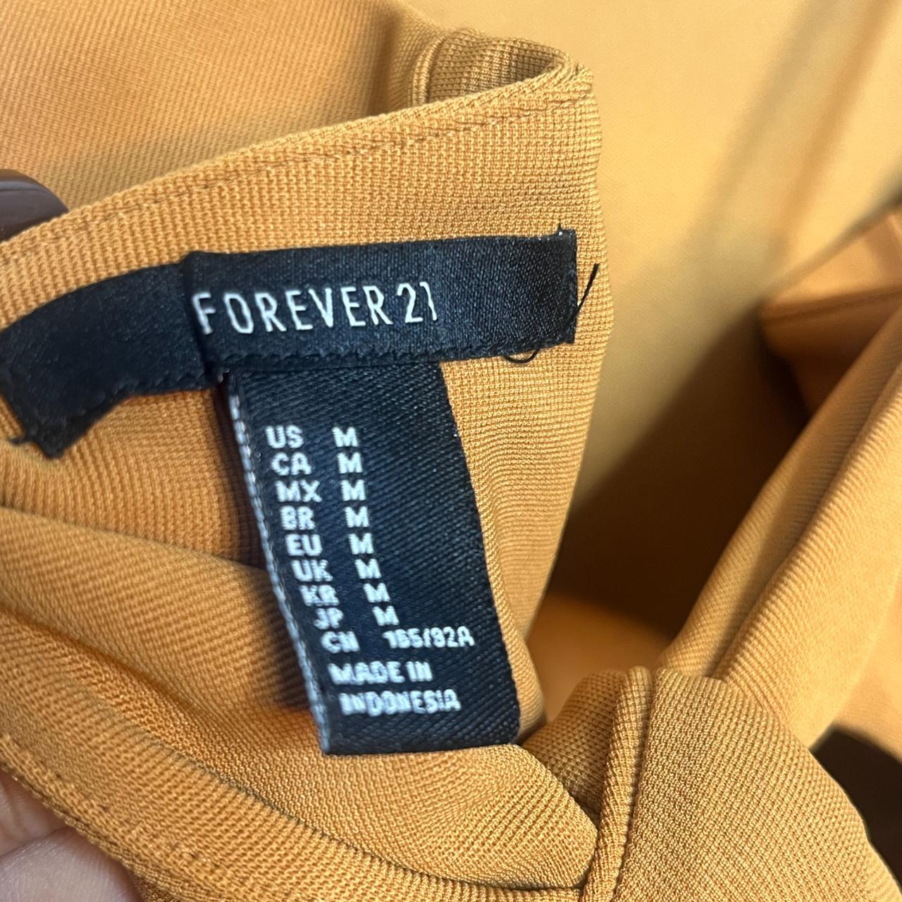 A cute little mustard yellow dress from Forever 21,... Depop