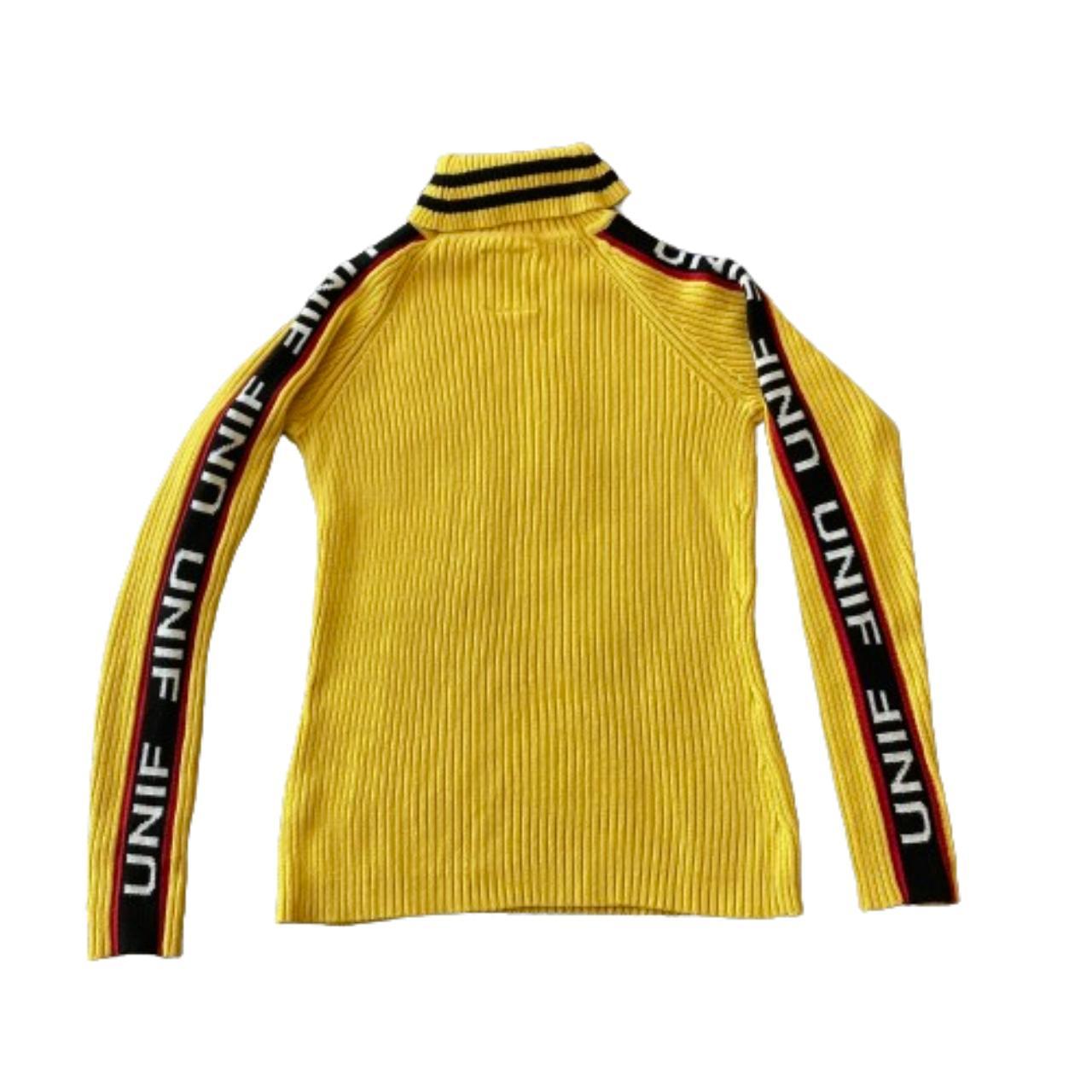 Unif badsport 2025 mock neck yellow