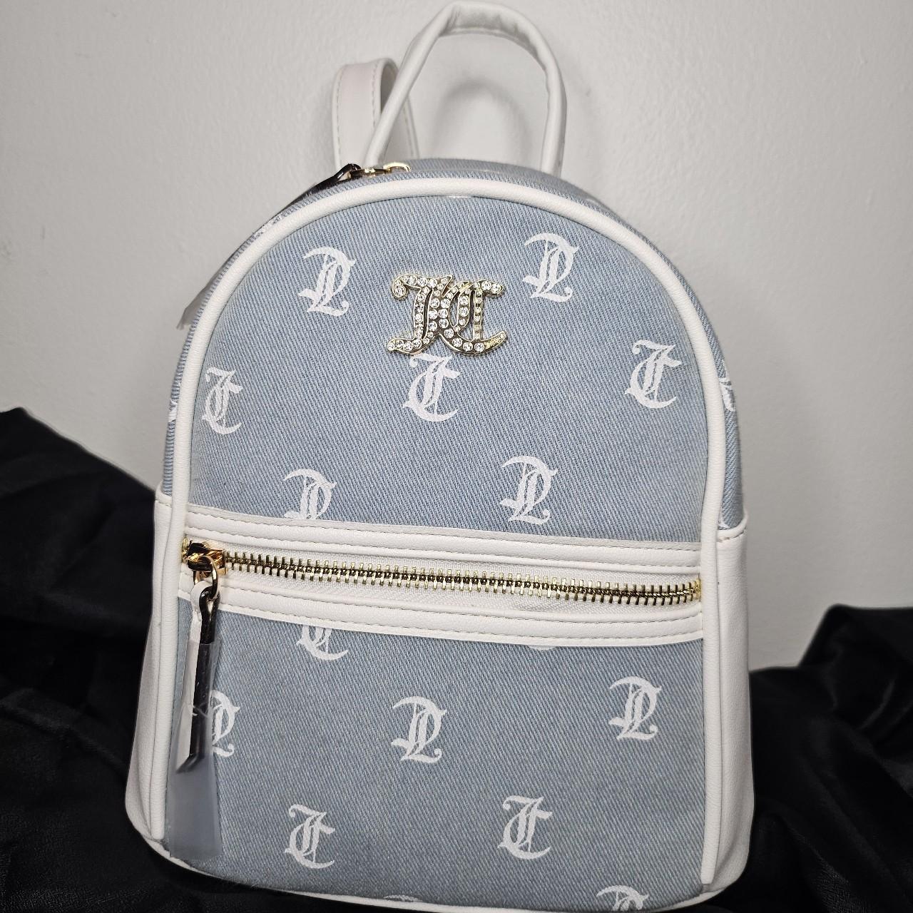 Denim juicy couture 2024 mini backpack