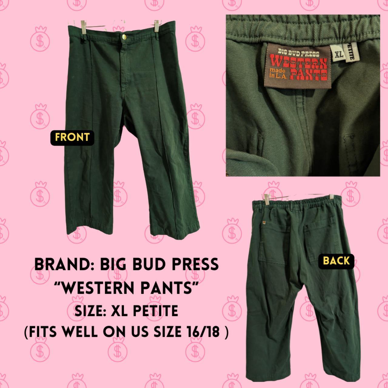 Big Bud Press Western Pants Depop 