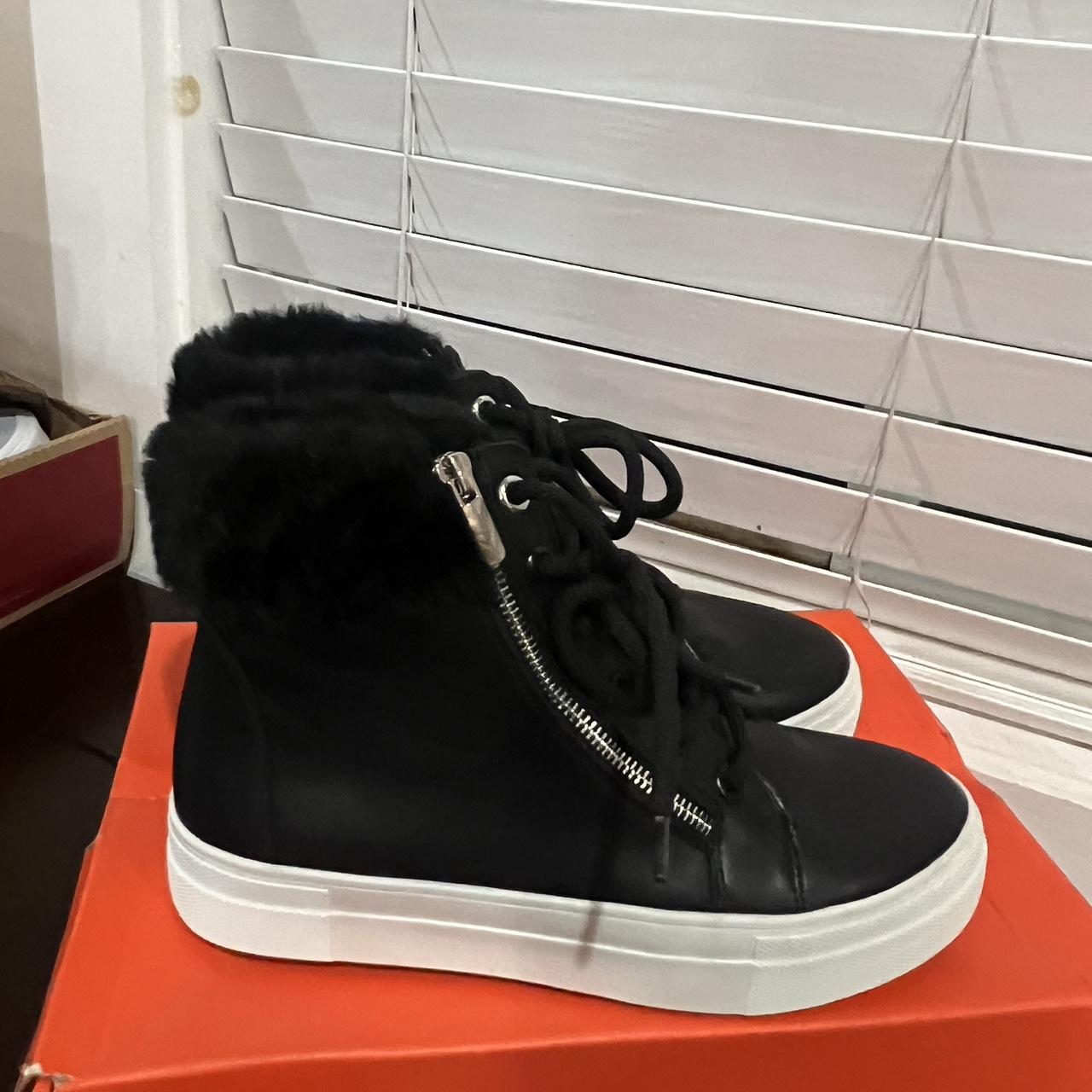 brand new never used ALDO black boots women s size. Depop