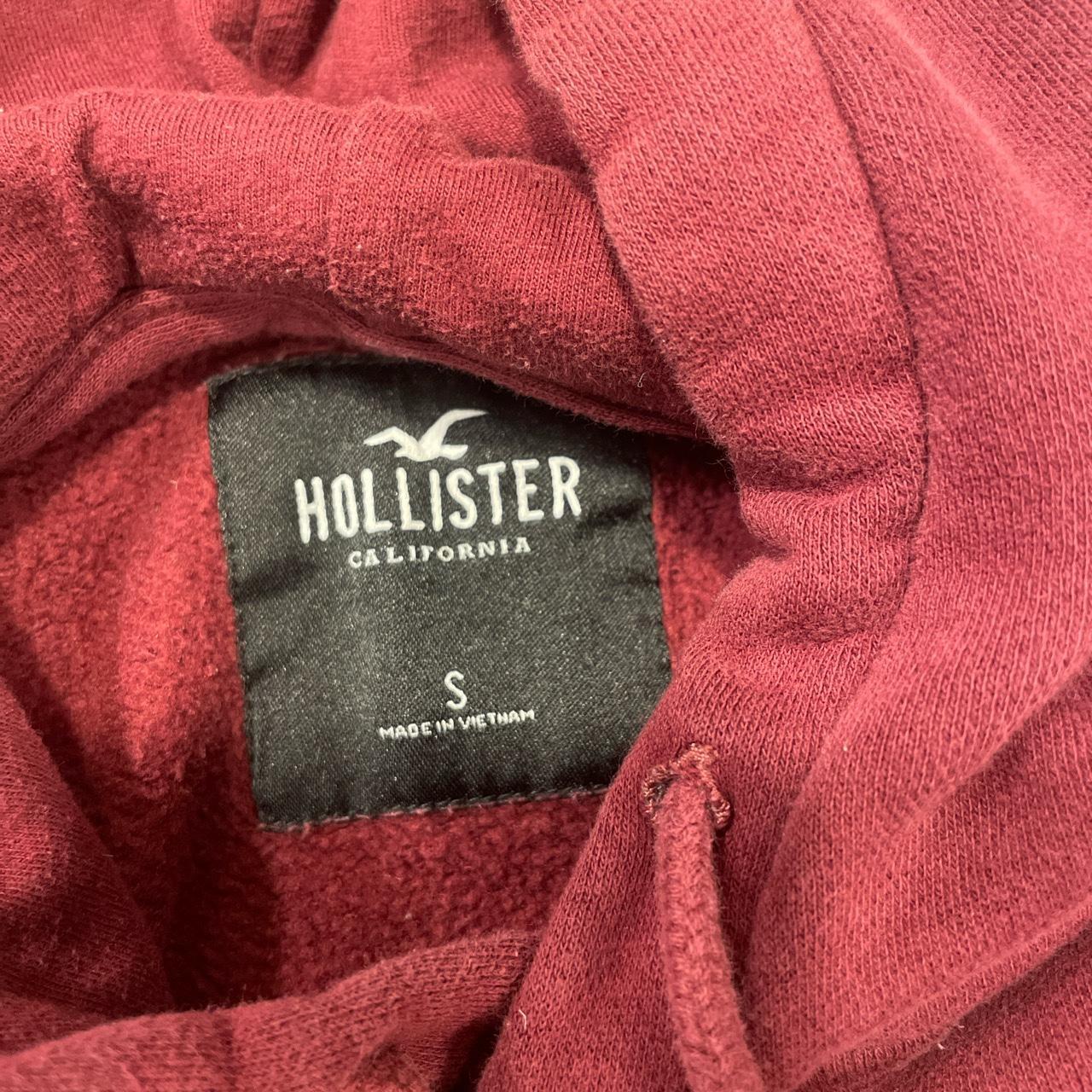 FIRE HOLLISTER HOODIE, NO DAMAGE, 100% COTTON - Depop