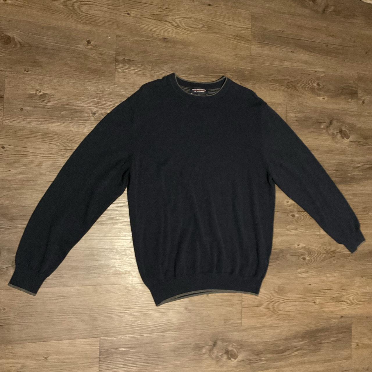 Roundtree & Yorke Long Sleeve Crew Neck Sweatshirt