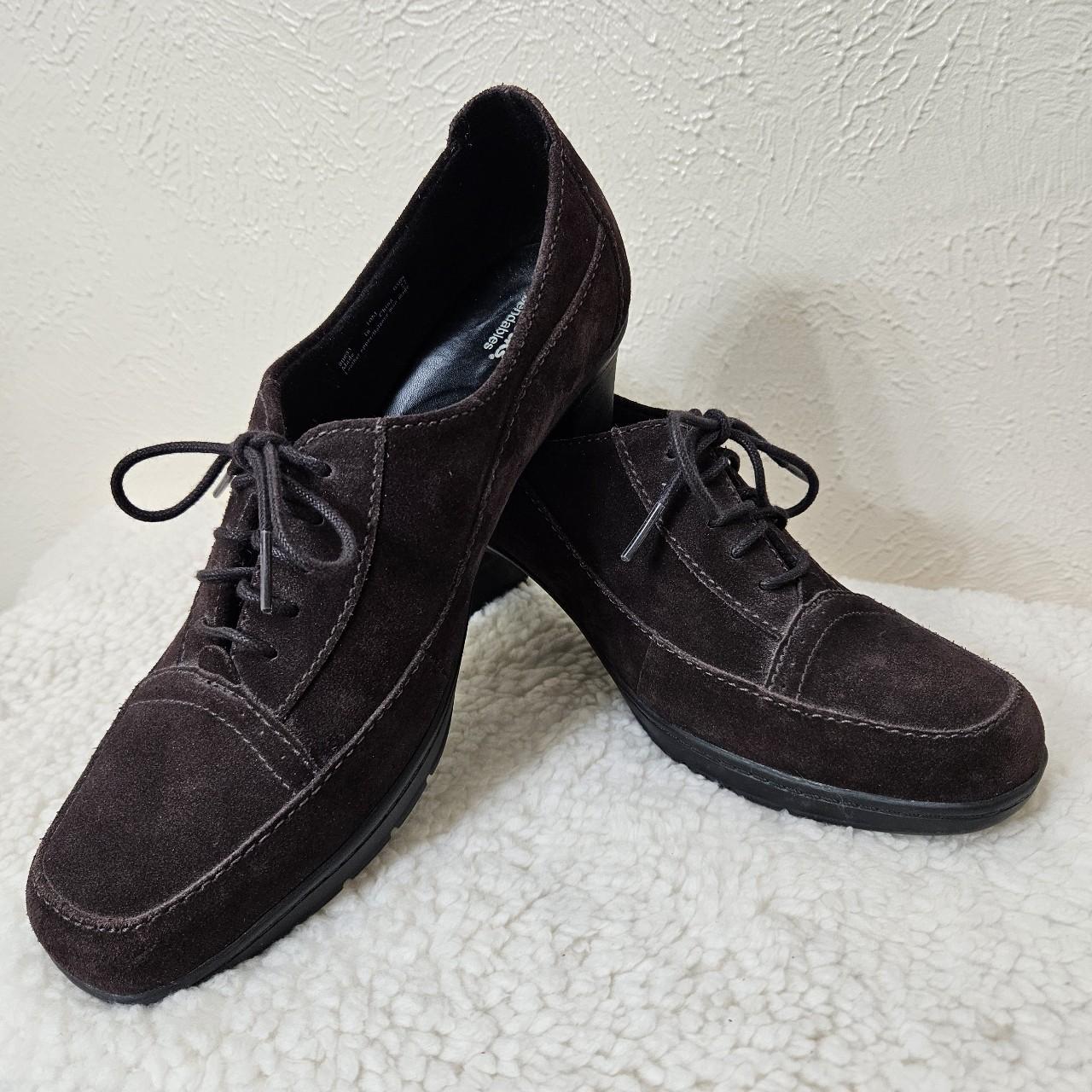 Clarks best sale suede oxfords