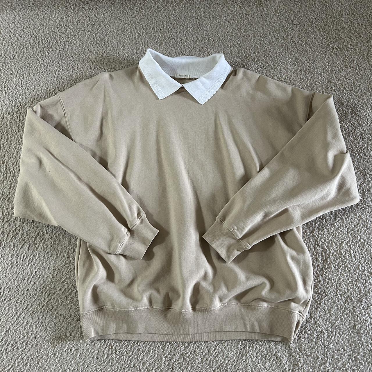 brandy melville collared sweatshirt one size brand. Depop