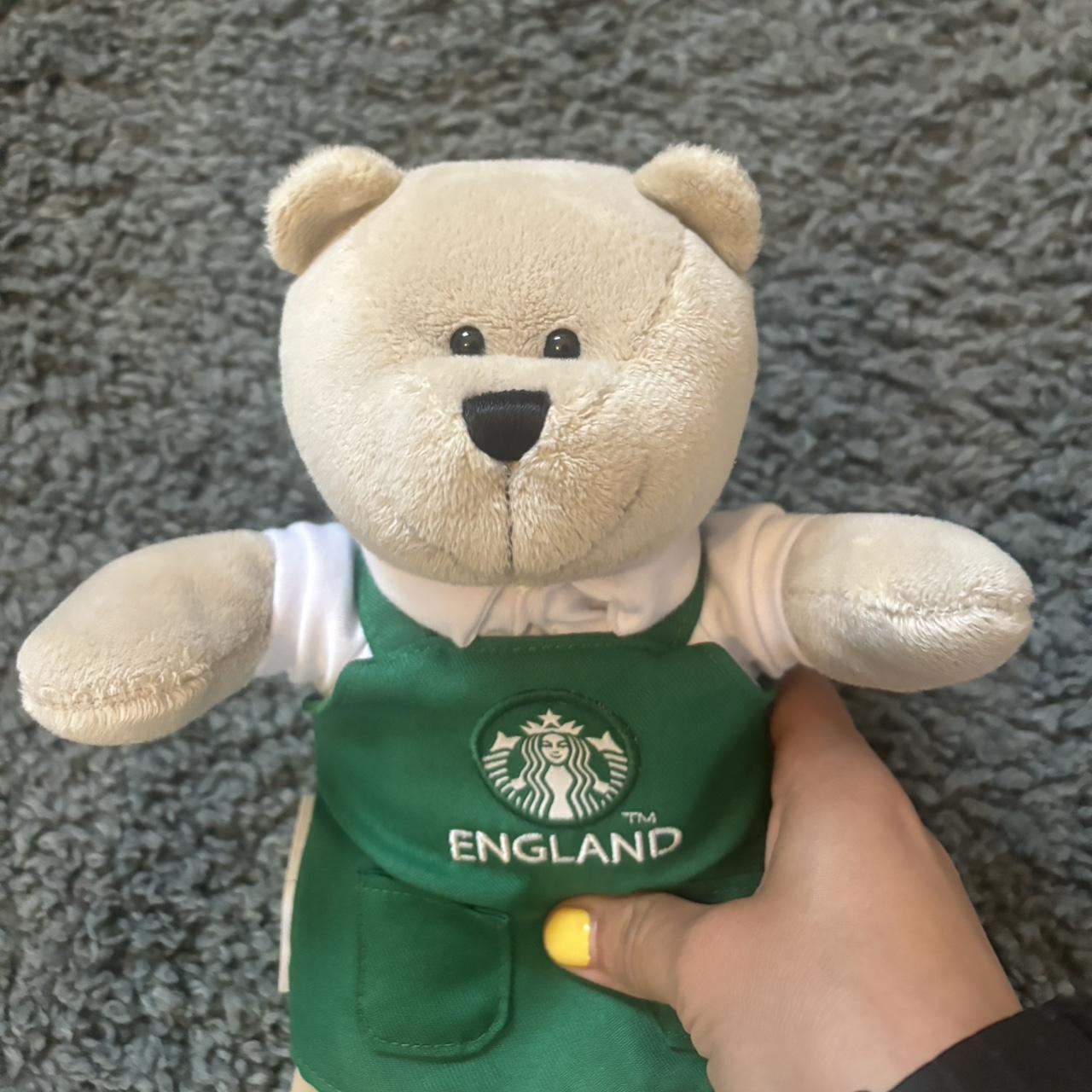 Starbucks Bearista England Edition Teddy Bear Soft