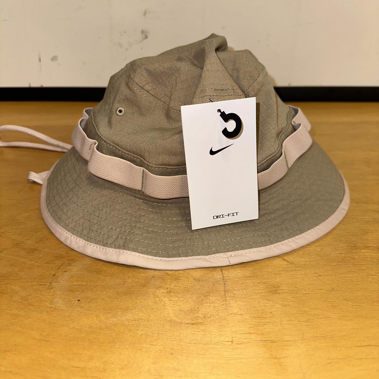 tan nike bucket hat