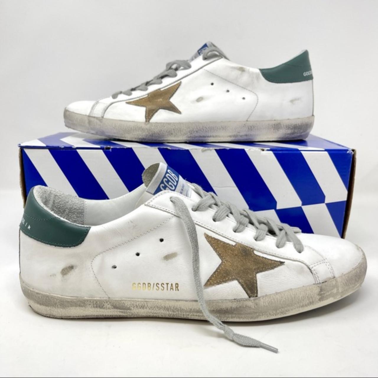 Golden Goose Superstar Men’s White Leather Classic... - Depop