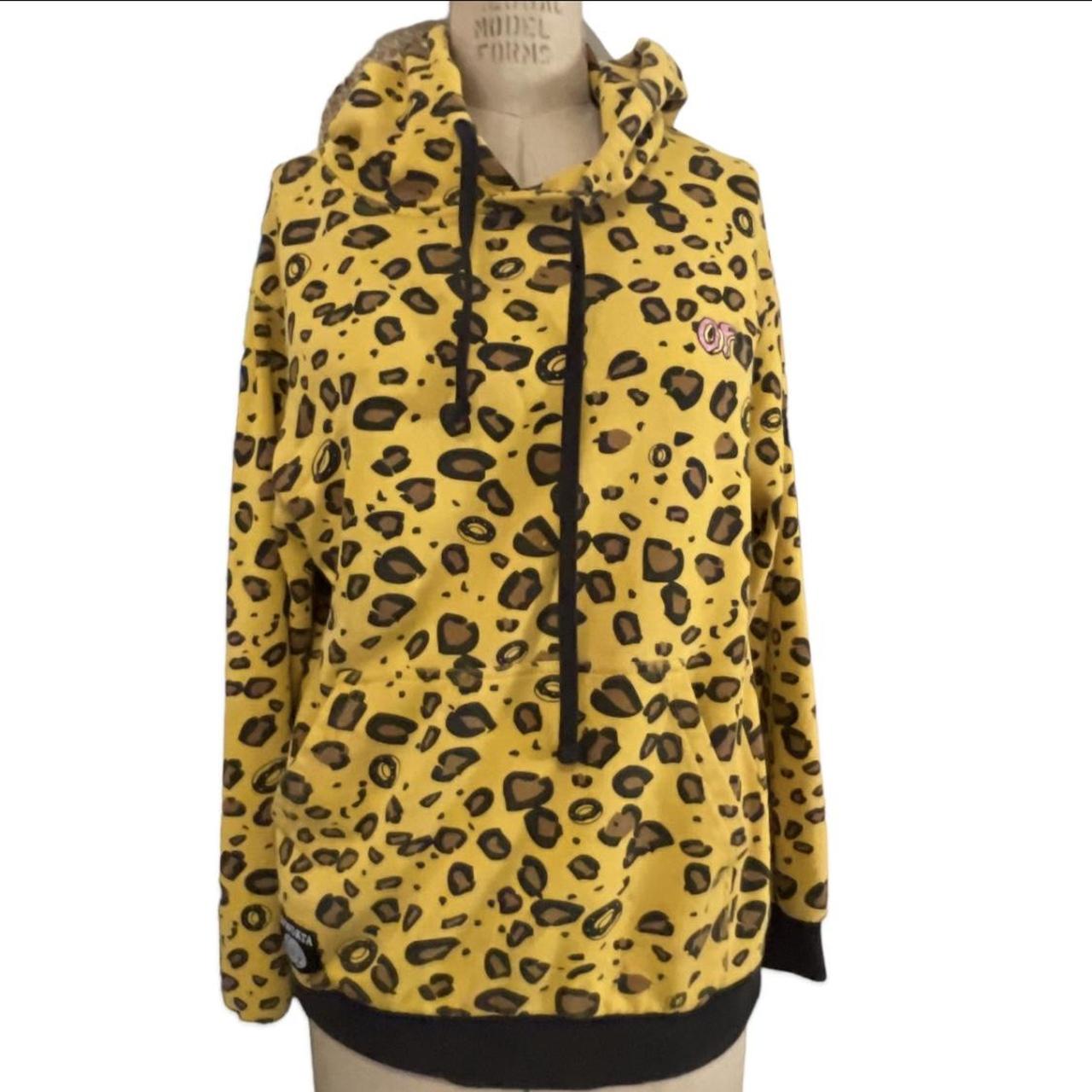 Odd future leopard outlet print hoodie