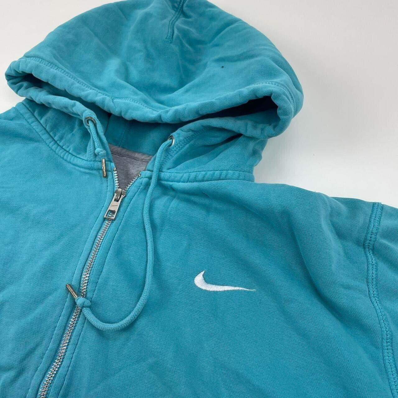bleached aqua nike sweatshirt