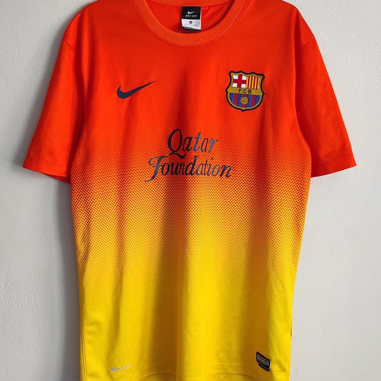 Nike Fc Barcelona 2012 - 2013 football jersey away... - Depop