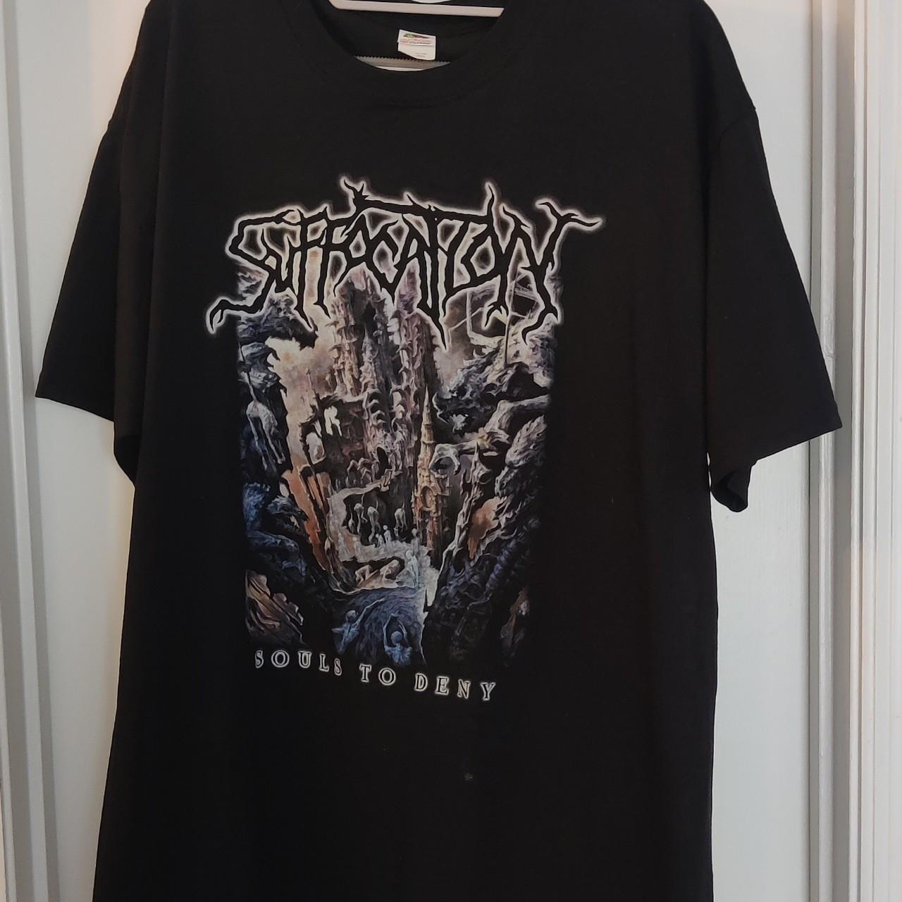 Suffocation- Souls to Deny shirt. Size XL. Never... - Depop