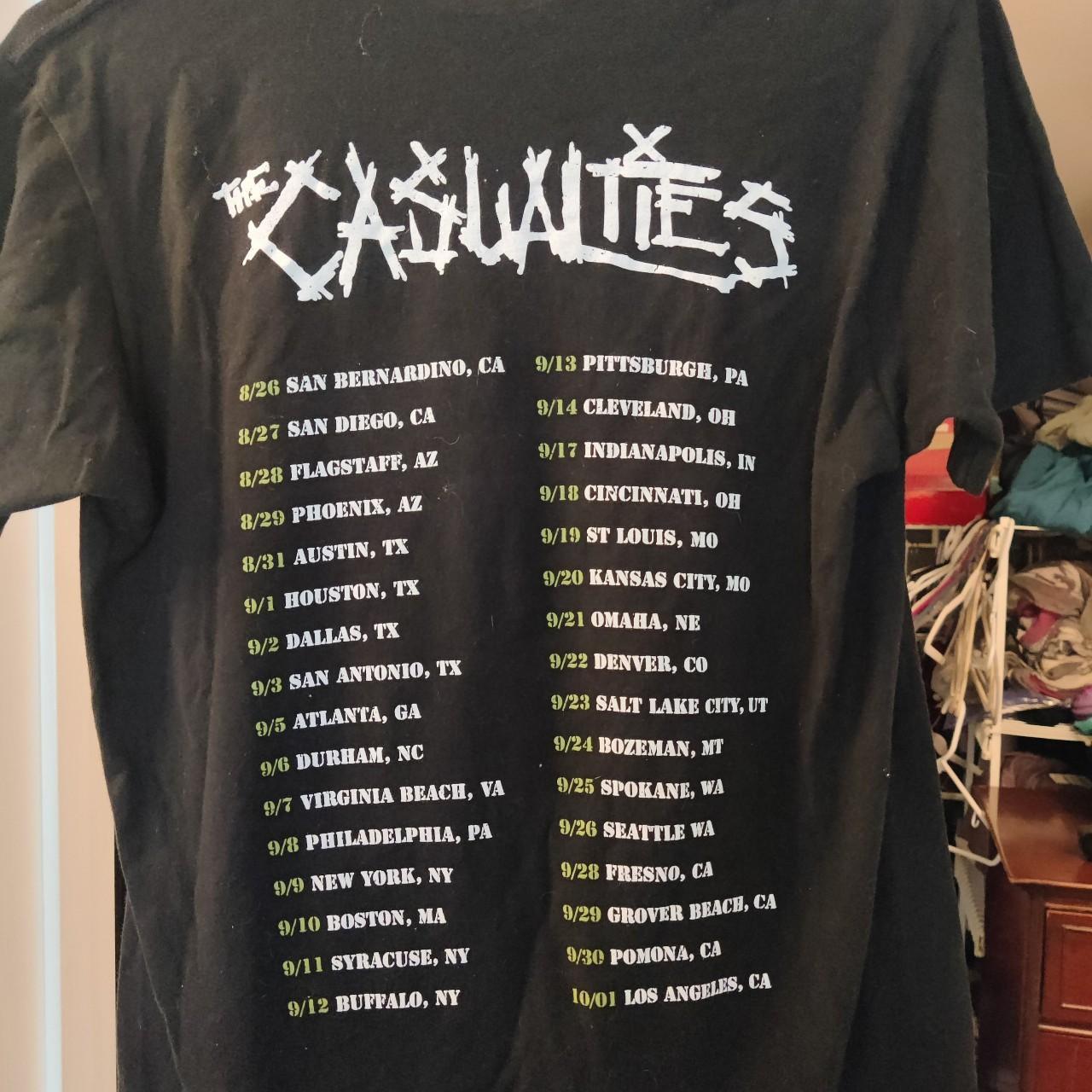 The Casualties tour shirt. Soft. Fits slim. Size... - Depop