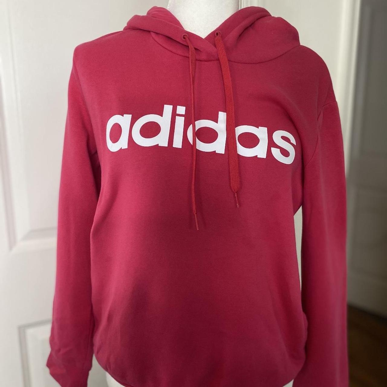 Adidas pink 2025 jumper womens