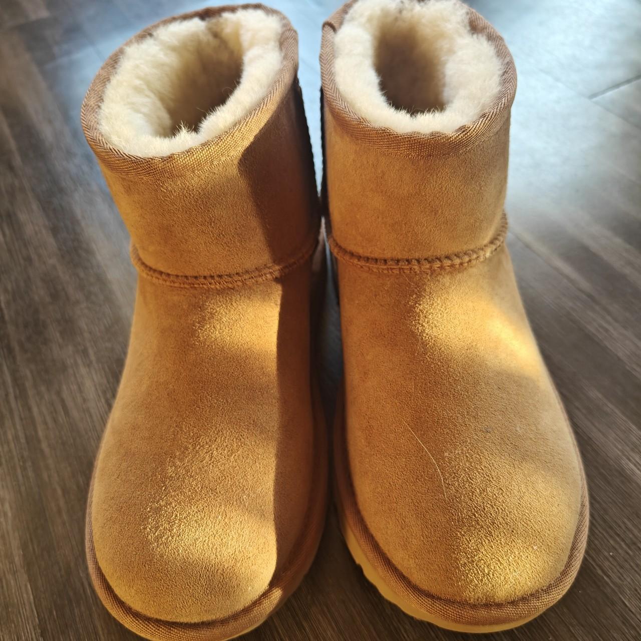 New Without Tag Chestnut Color Ugg Ultra Mini Boot Depop   P0 