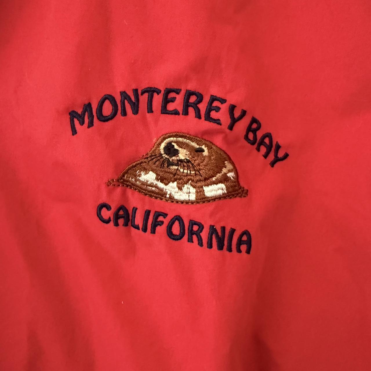 Source Unknown Men's Bomber Jacket - Red/Multi - … - image 2