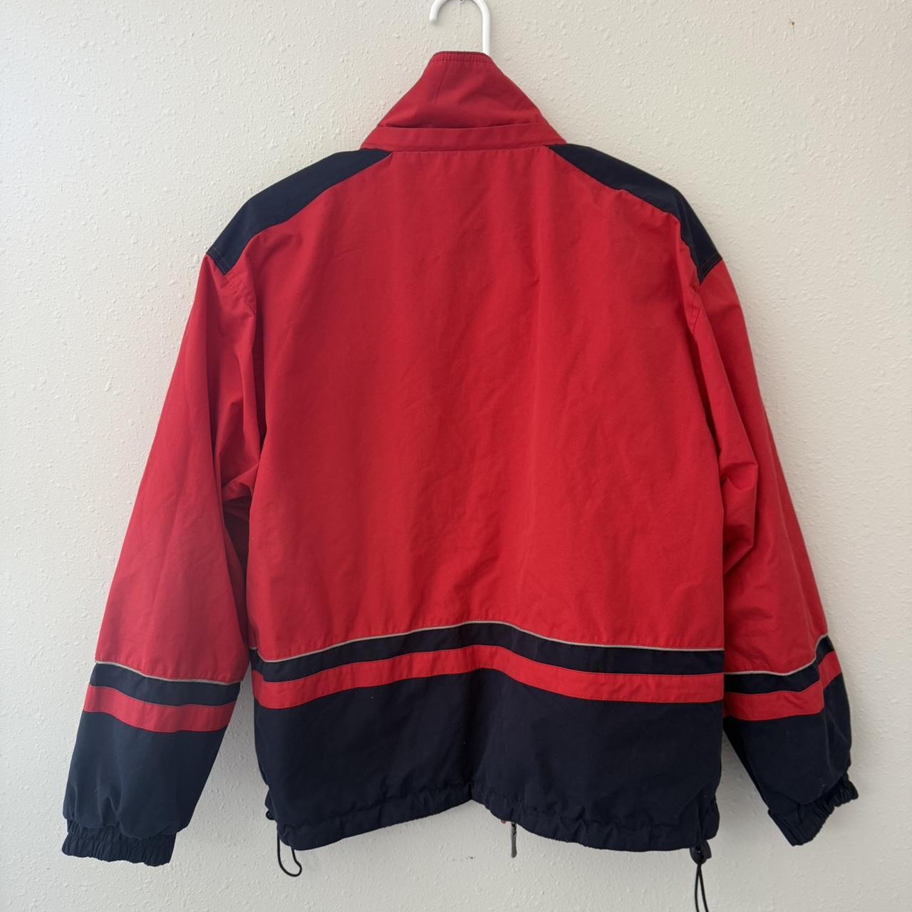 Source Unknown Men's Bomber Jacket - Red/Multi - … - image 4
