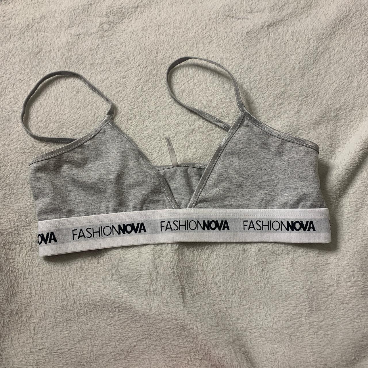 Fashion nova bra bralette sports bra size medium