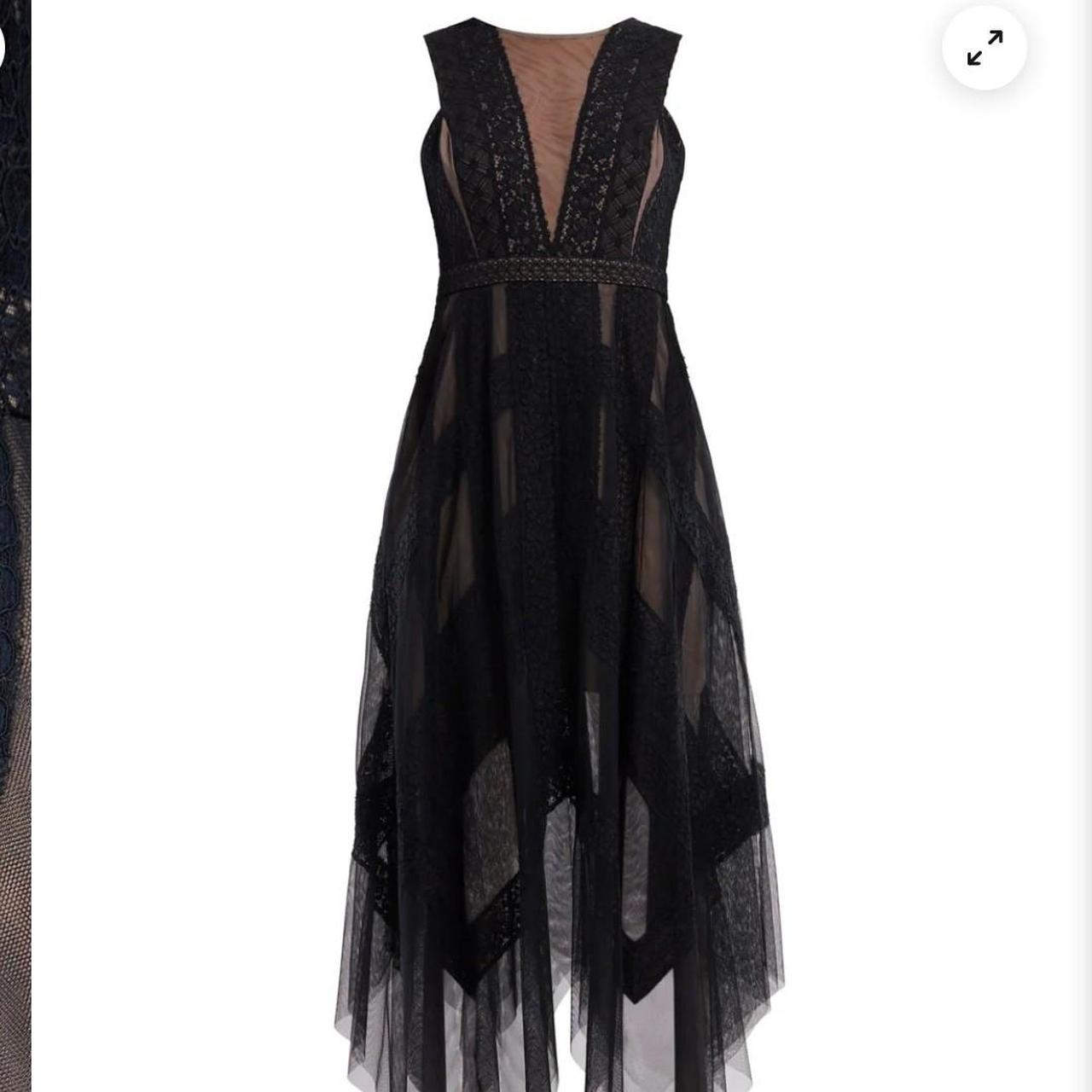 Andi handkerchief dress BCBGMAXAZRIA, Used