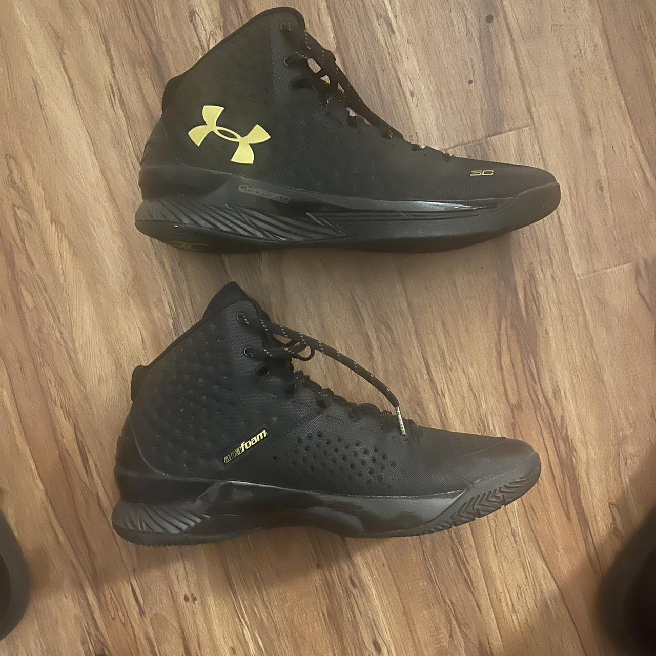 Steph Curry Under Armor Basketball Shoe Black And Depop 0994