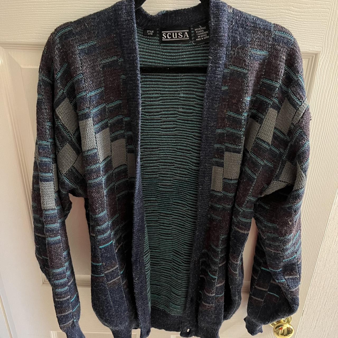 COOGI style cardigan Size L coogi cardigan. Depop