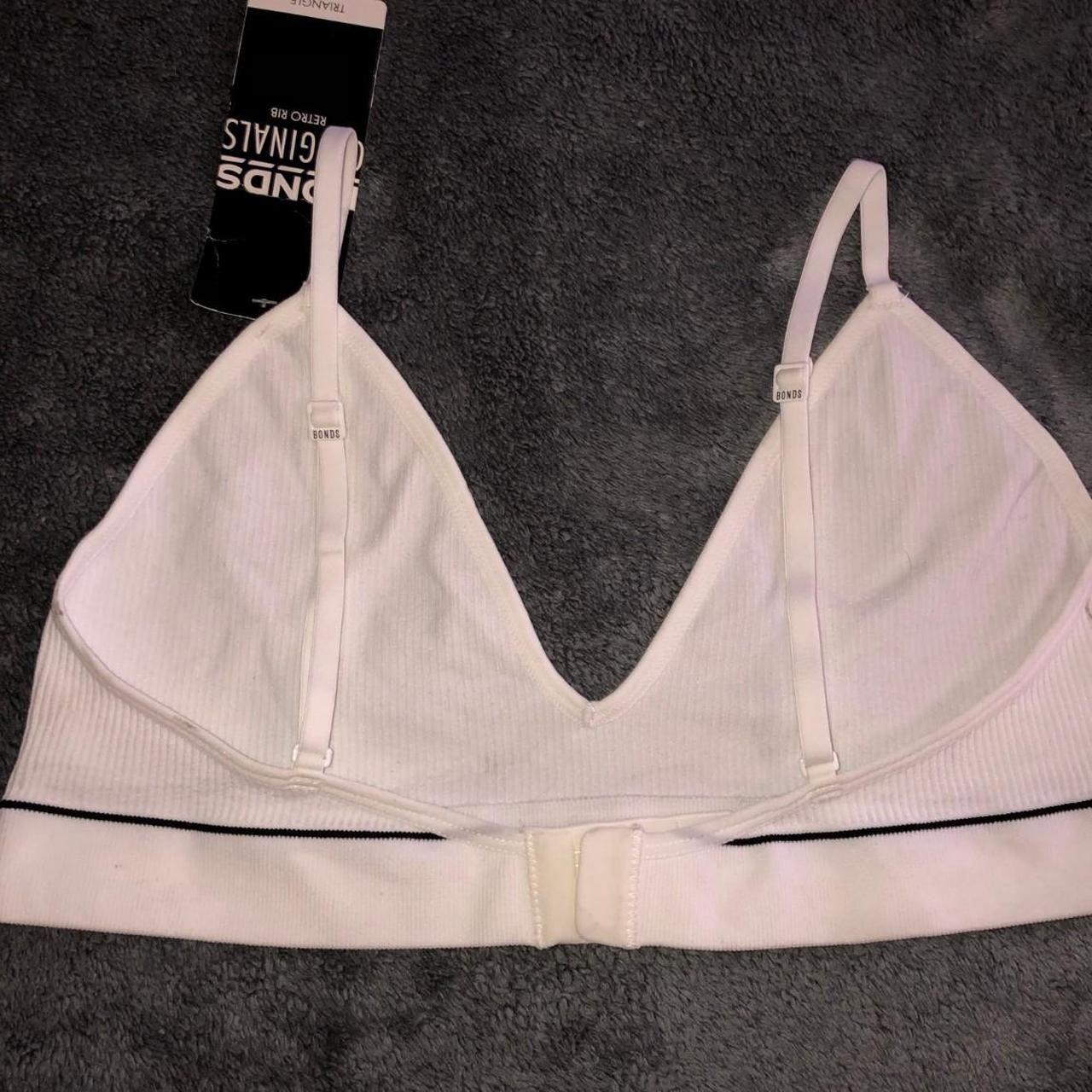 Bonds women's white bra