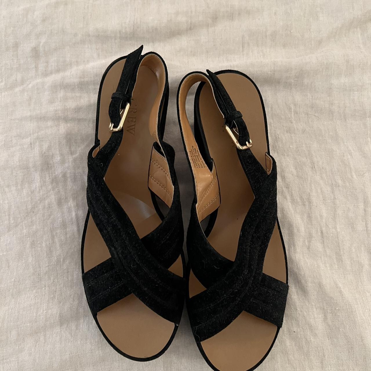 J crew platform online flip flops