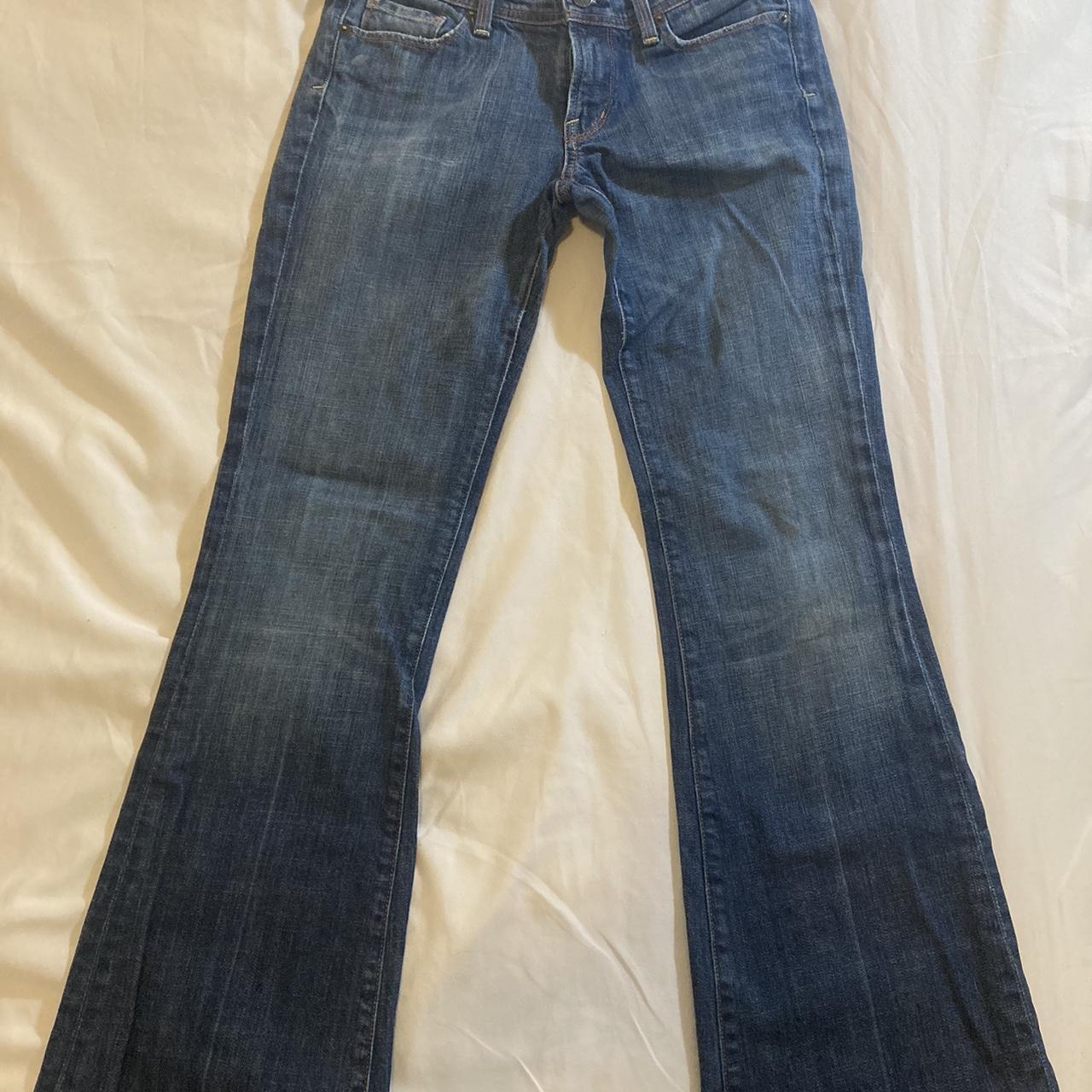 Cutest jeans ever! Size 28 low rise flares - Depop