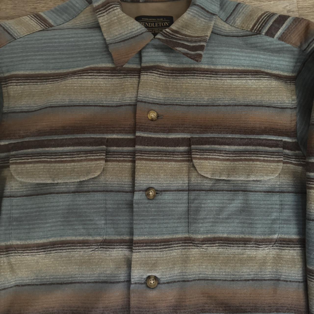 Pendleton Men's Jacket - White/Multi - S – Brown … - image 3