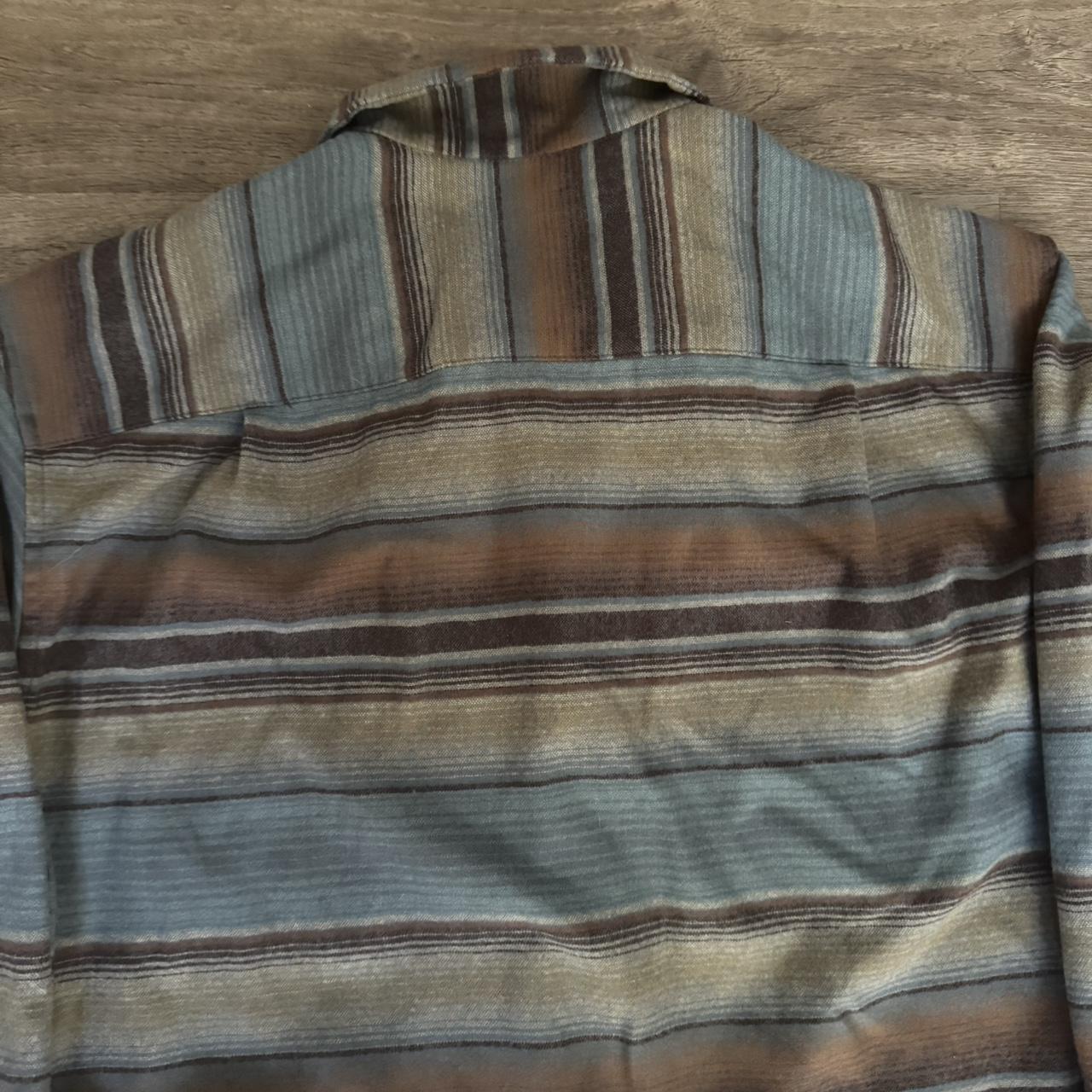 Pendleton Men's Jacket - White/Multi - S – Brown … - image 5