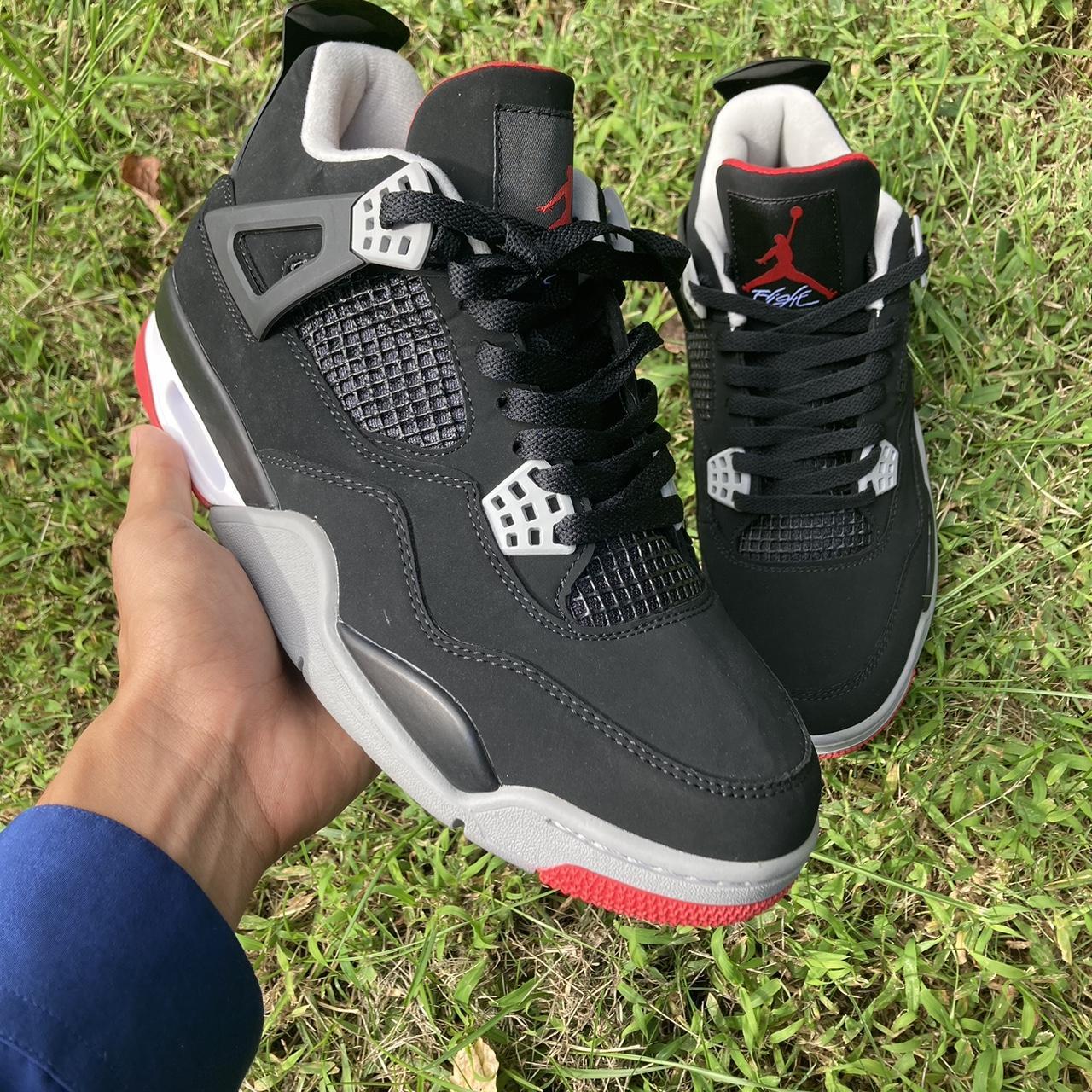 Jordan 4 no box need gone asap dont fit me - Depop