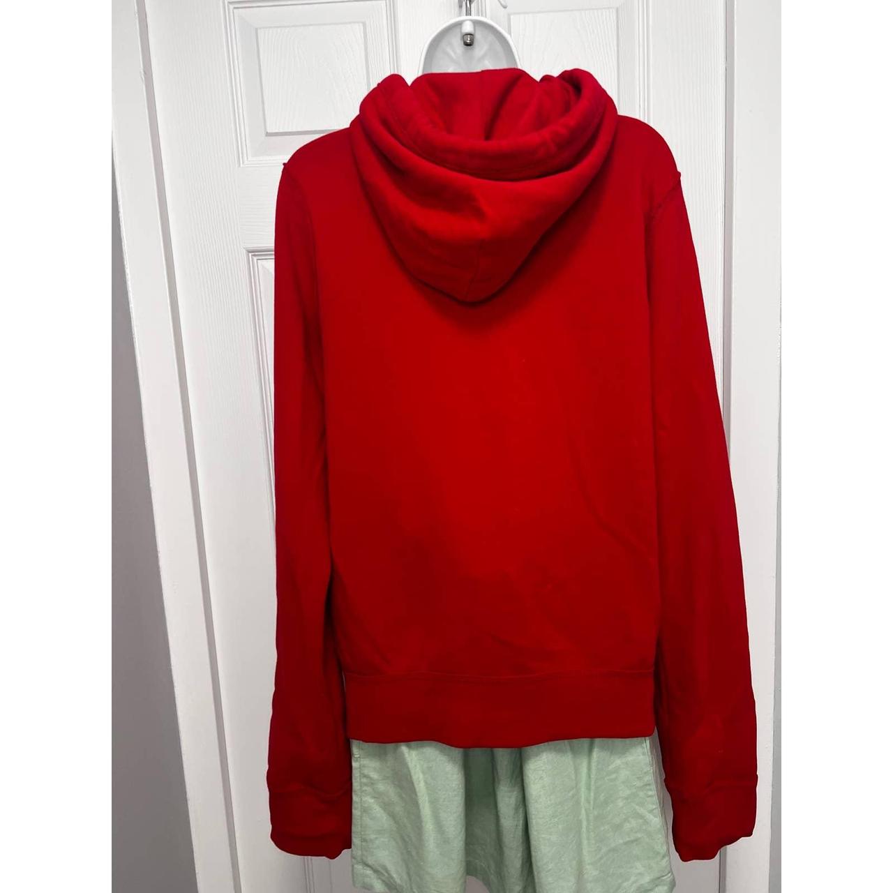 Women's Hollister Cropped 1/4 Zip Pullover Sweater Red Size XS
