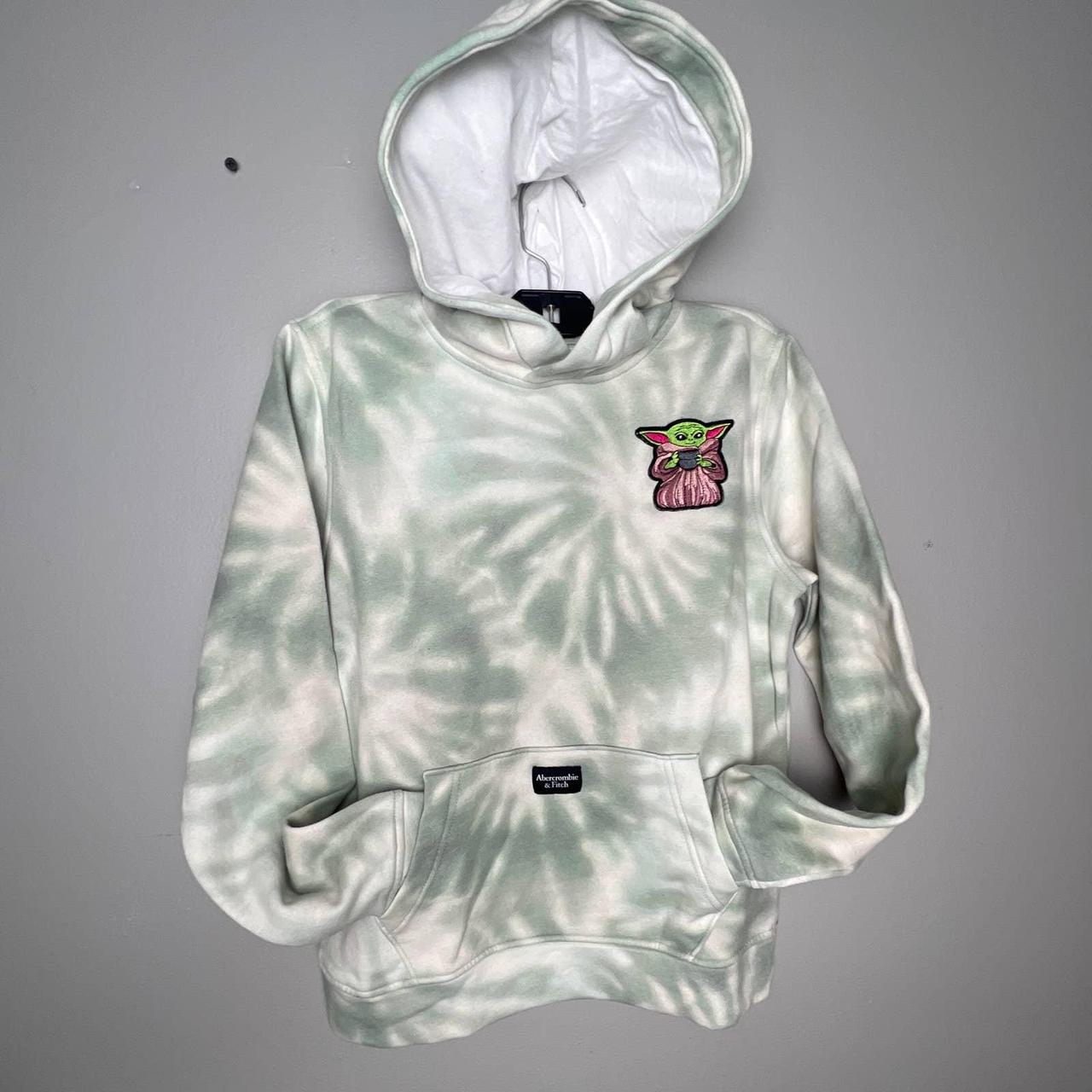 Tie dye best sale hoodie abercrombie