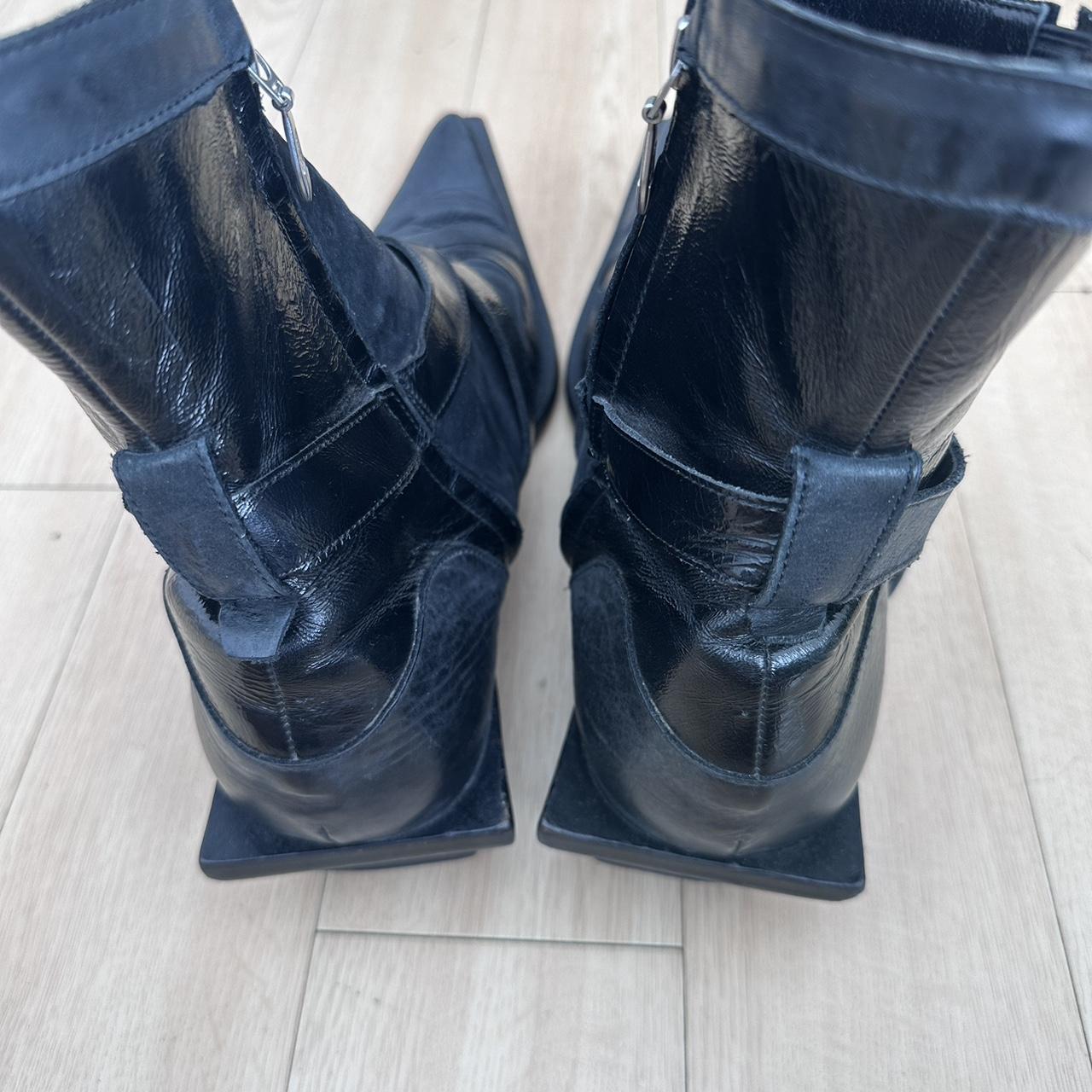 Tornado Mart Leather Boots 13 years ago at a auction | Depop