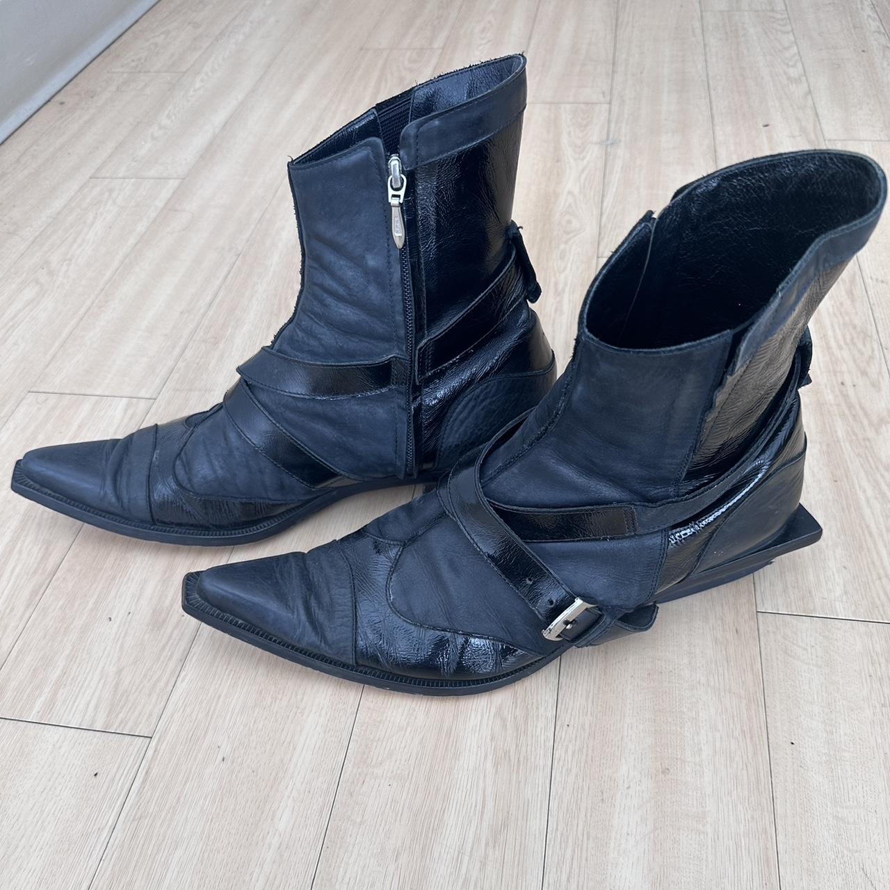 Tornado Mart Leather Boots 13 years ago at a auction | Depop Tornado Mart Leather Boots 13 years ago at a auction | Depop