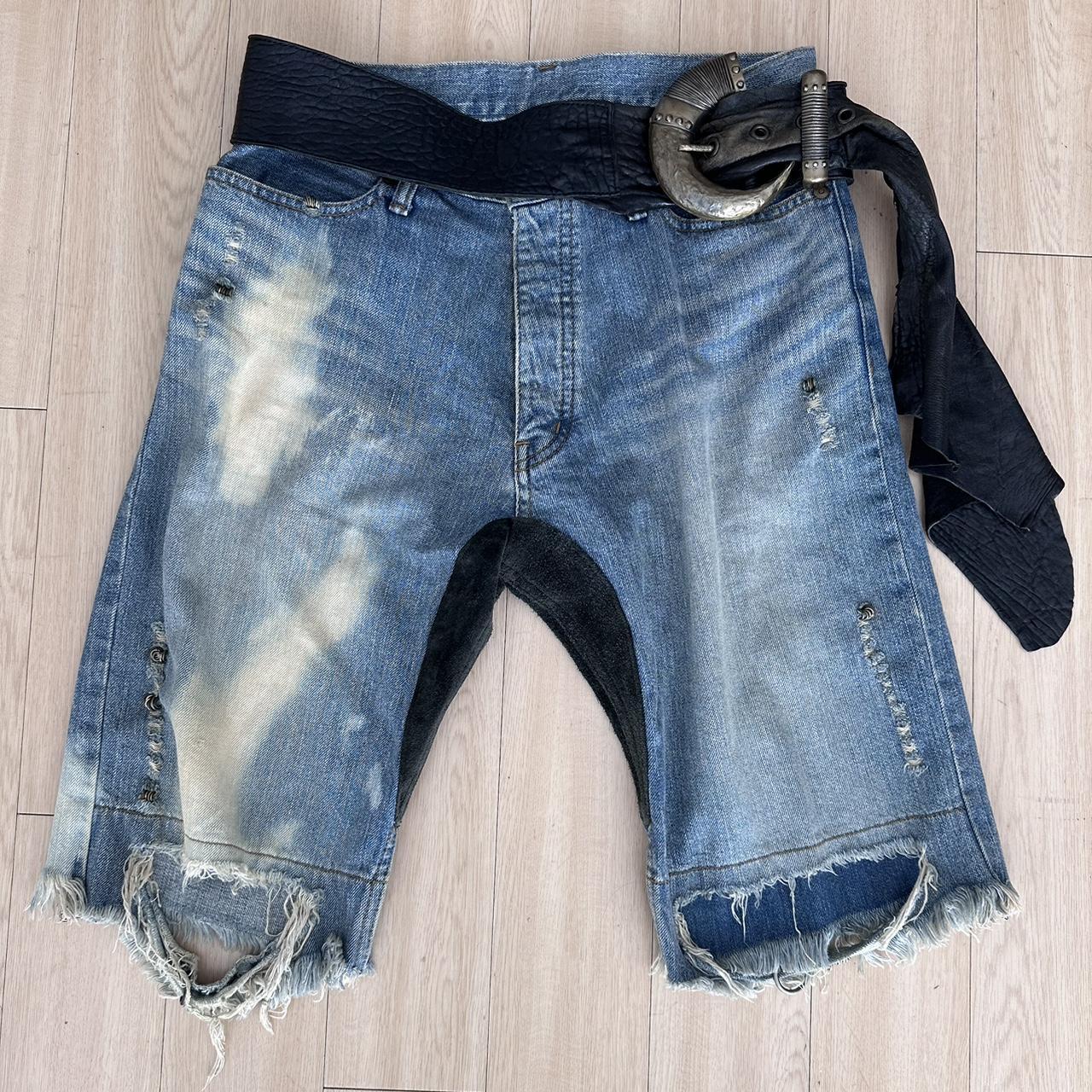 00s ifsixwasnine mudmax denim shorts y2k パンツ 00s ifsixwasnine