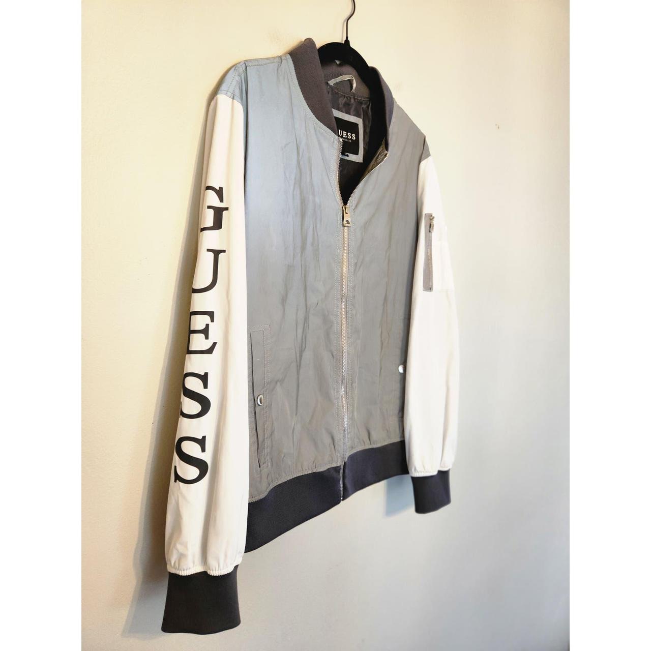 Guess reflective deals bomber jacket