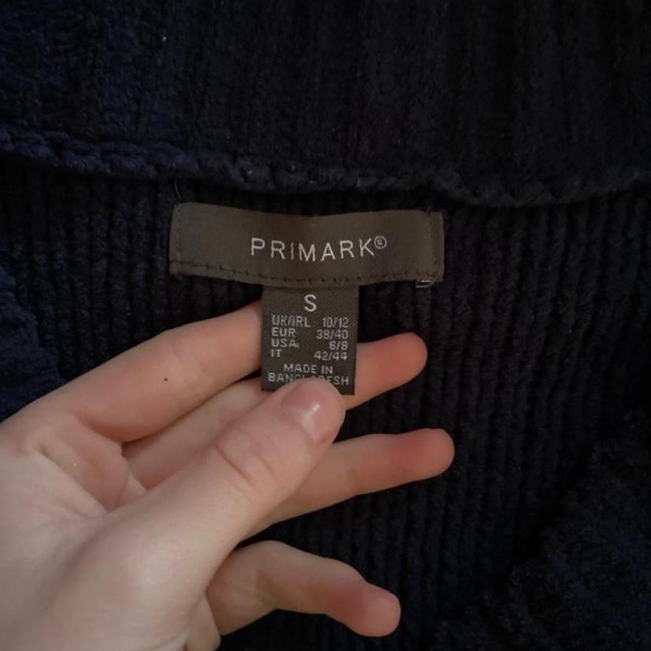 Navy blue cable knit jumper #winterknitwear Depop