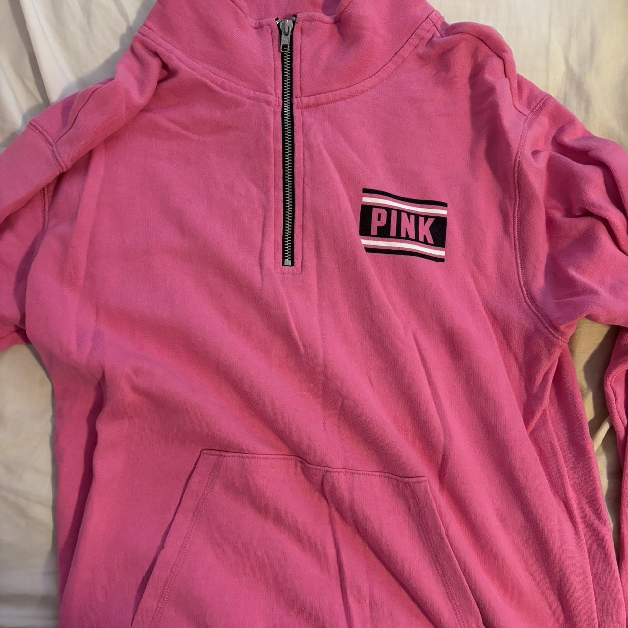 Victoria secret discount pink sweatshirt sale