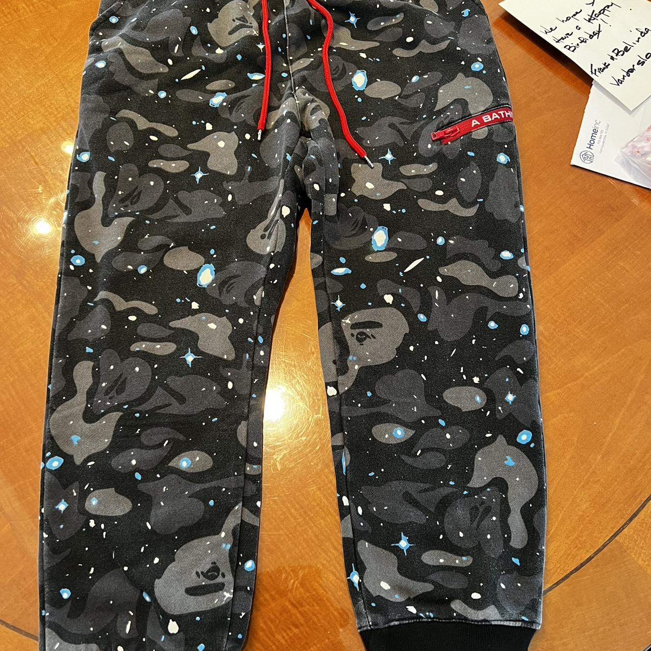 Bape space camo store pants