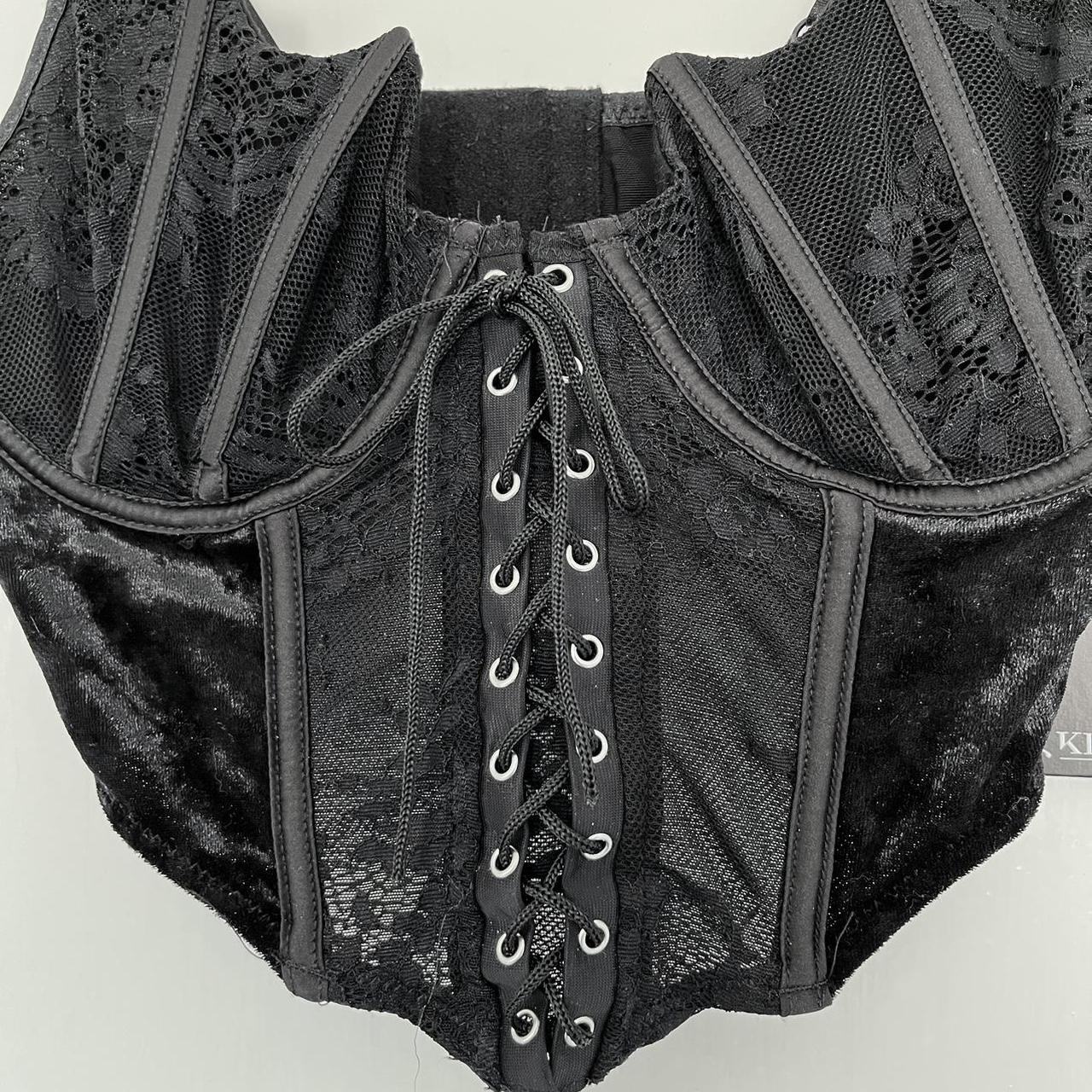 Killstar Fang Lace Bustier Gorgeous bustier I’m... - Depop