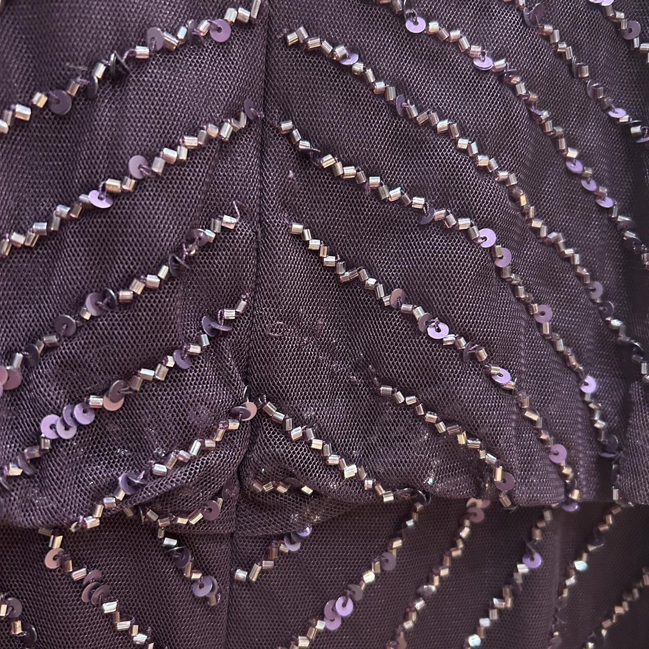 Adrianna Papell Women's Purple Dress (5)