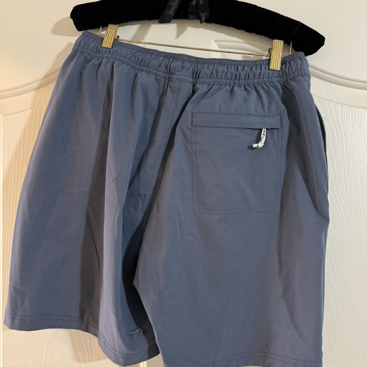 Men’s LL Bean blue swim trunks. Medium. - Depop