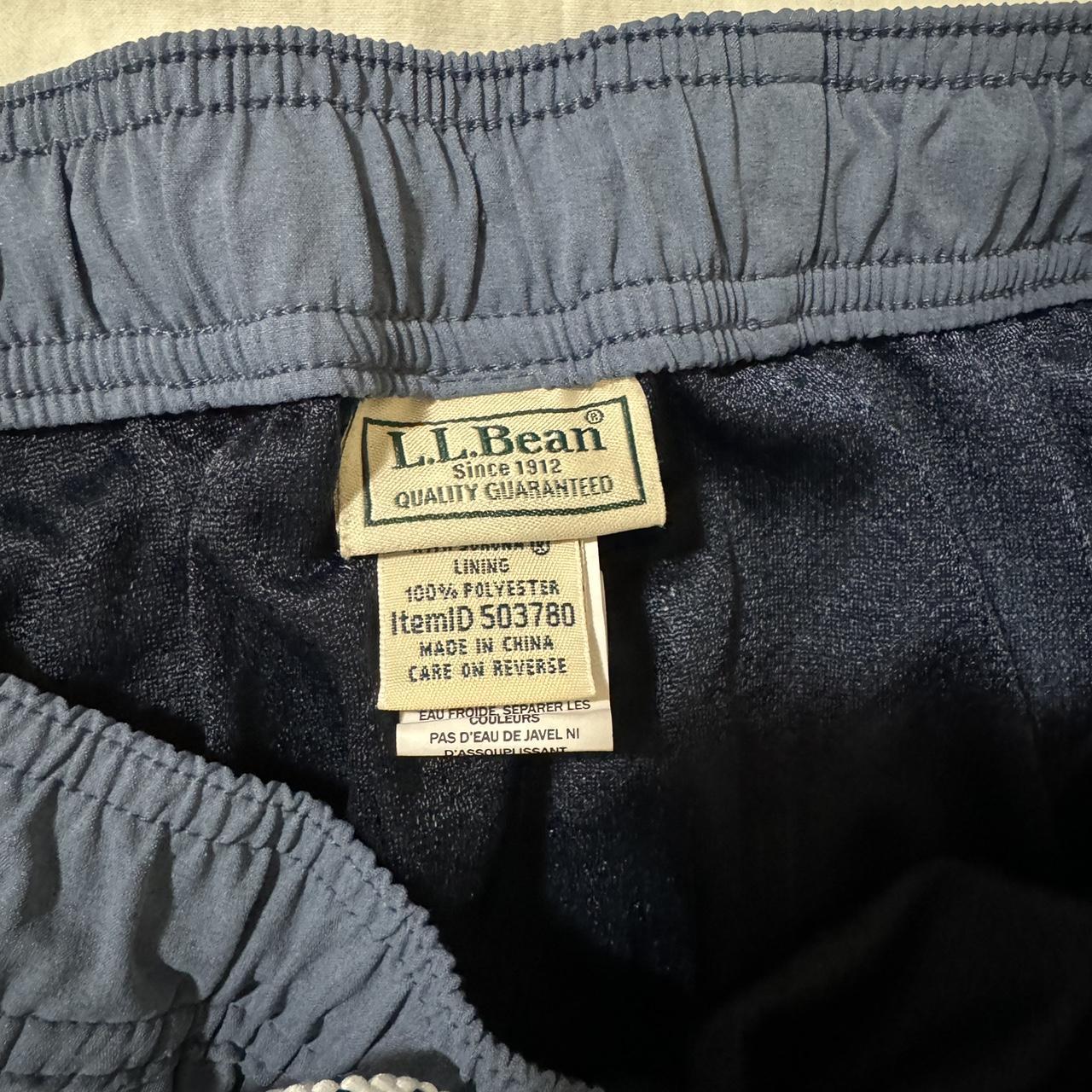 Men’s LL Bean blue swim trunks. Medium. Depop