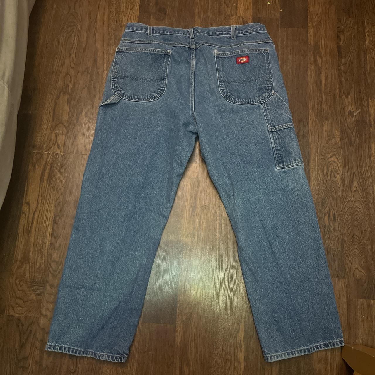 Vintage Blue dickie carpenter pants. Size 40/30... Depop